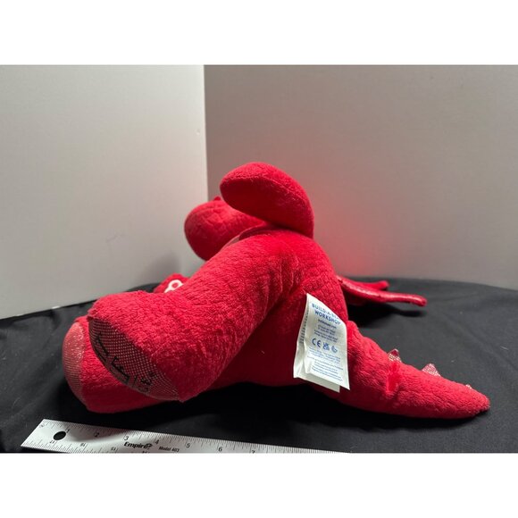 Great Wolf Lodge Red Plush Dragon Stuffed Animal With Sparkly Wings By B-A-B 15" - Picture 9 of 9